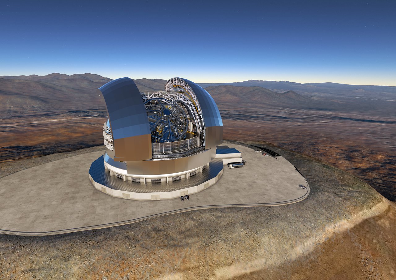 Extremely Large Telescope - ELT. Photo: ESO