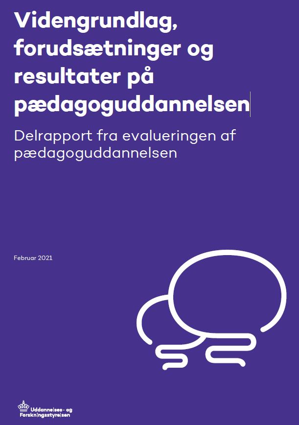 Delrapport fra evalueringen af pædagoguddannelsen med fokus på de studerendes forudsætninger og forløb samt uddannelsens faglige mål og videngrundlag.