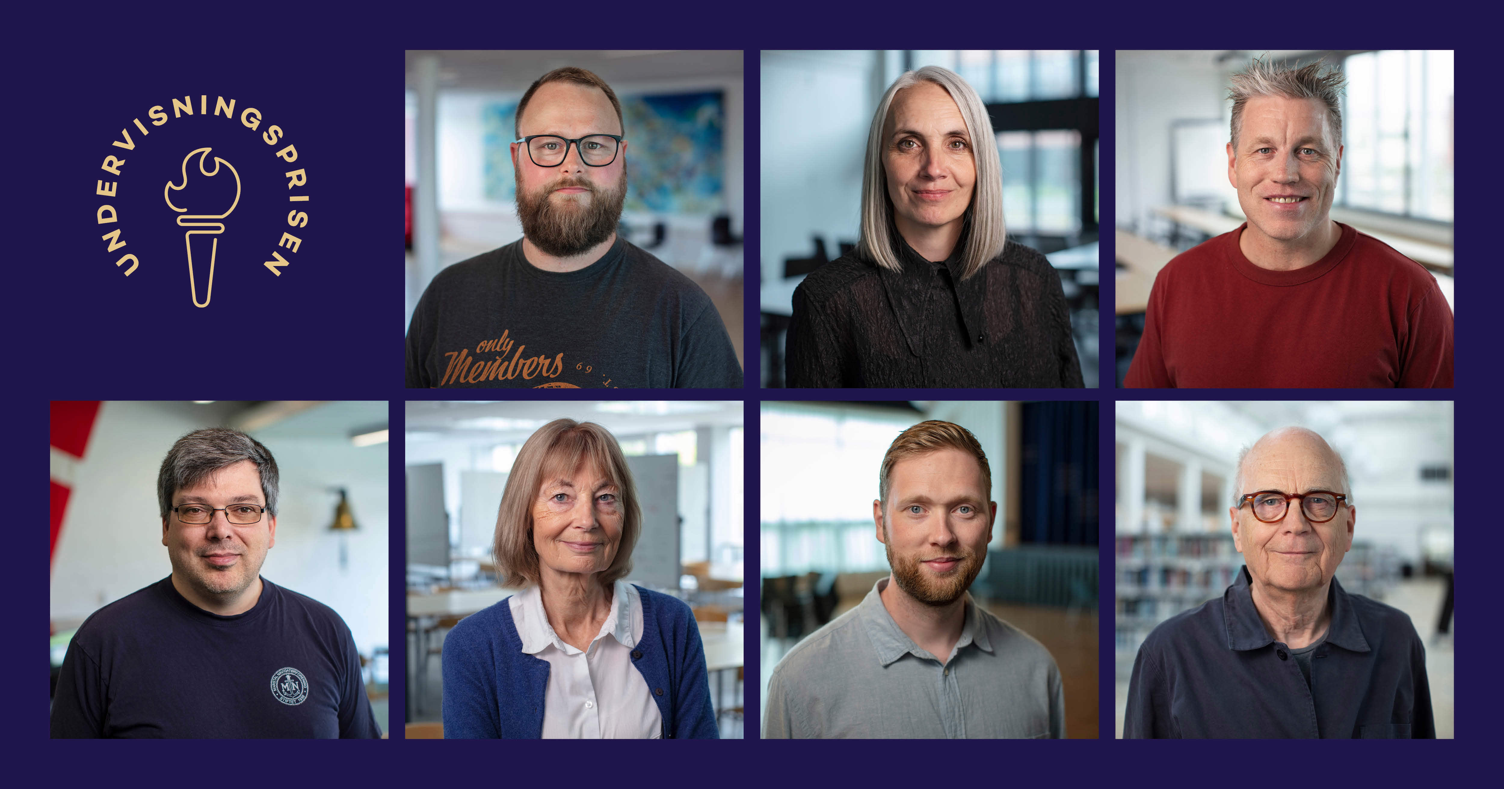 Årets syv prismodtagere 2022