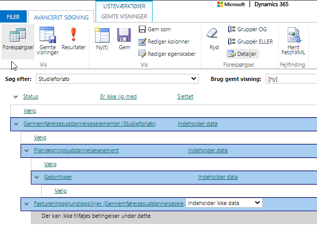 GUEr uden faktureringsgrundlagslinjer.