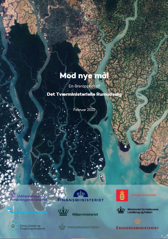 Rapporten beskriver udviklingen på rumområdet i Danmark og Europa i 2021, herunder implementeringen af Danmarks nationale strategi for rummet og EU’s nye rumprogram.