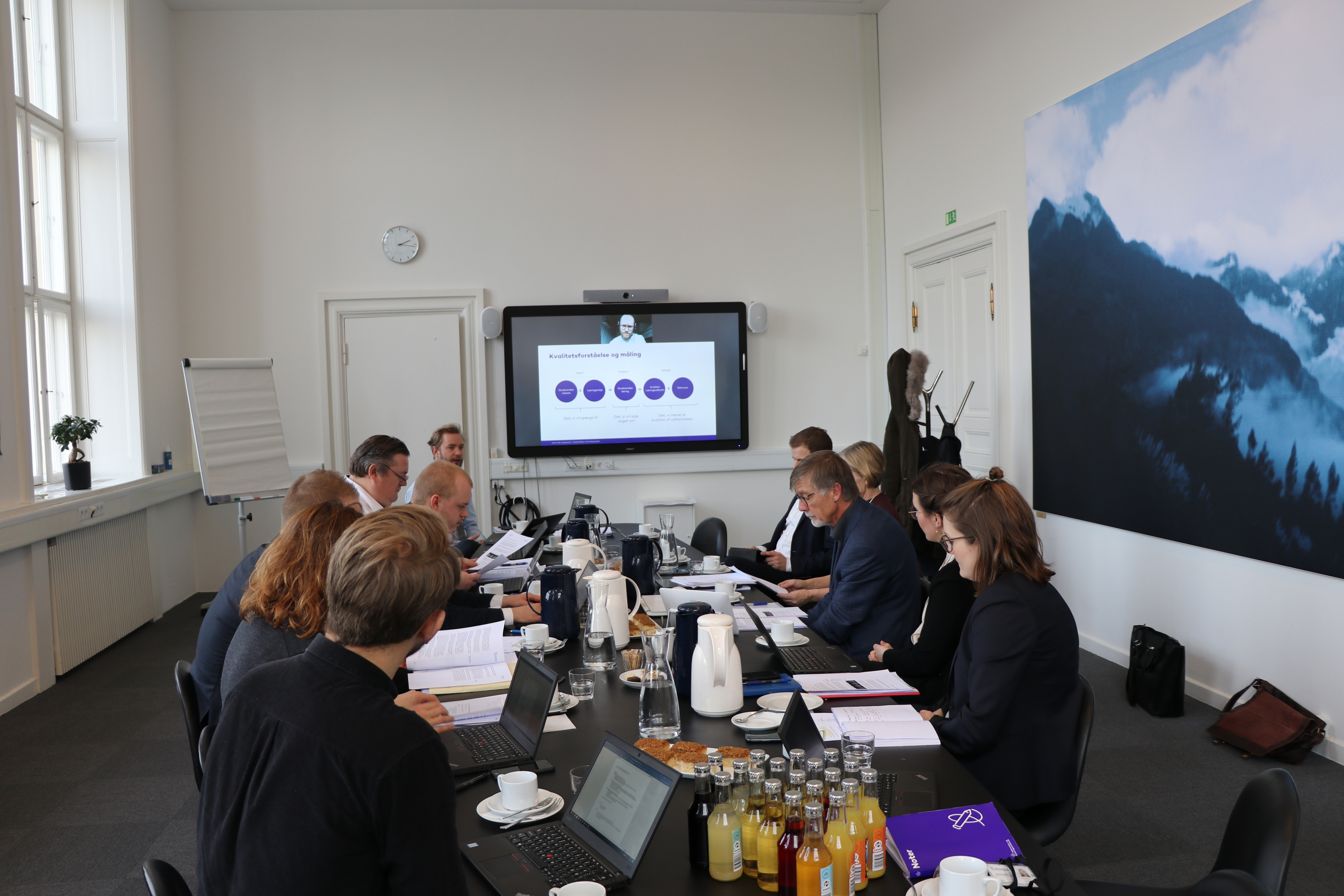 Møde med ekspertpanelet februar 2018.