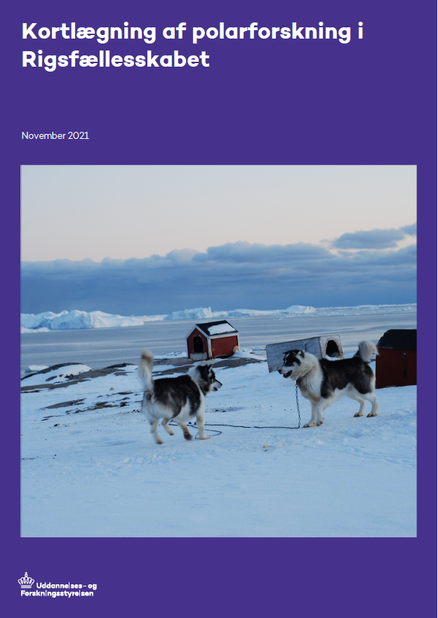 Uddannelses- og Forskningsministeriet har gennemført en kortlægning af polarforskning i Rigsfællesskabet, som følger op på den tidligere kortlægning af polarforskning, Polar research in the Kingdom of Denmark fra 2013.