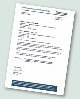 Fiktivt eksempel på niveauvurdering