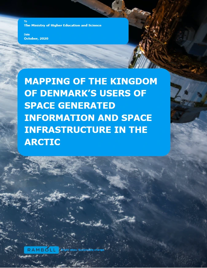 Mapping of the Kingdom of Denmark's users of space generated ...