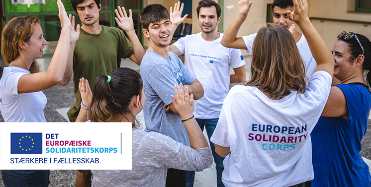 Er du mellem 18 og 30 år eller repræsentant for en organisation, og ønsker du at lave projekter, som løser samfundsmæssige udfordringer og styrker europæisk solidaritet og samhørighed? Læs mere om mulighederne i Det Europæiske Solidaritetskorps.