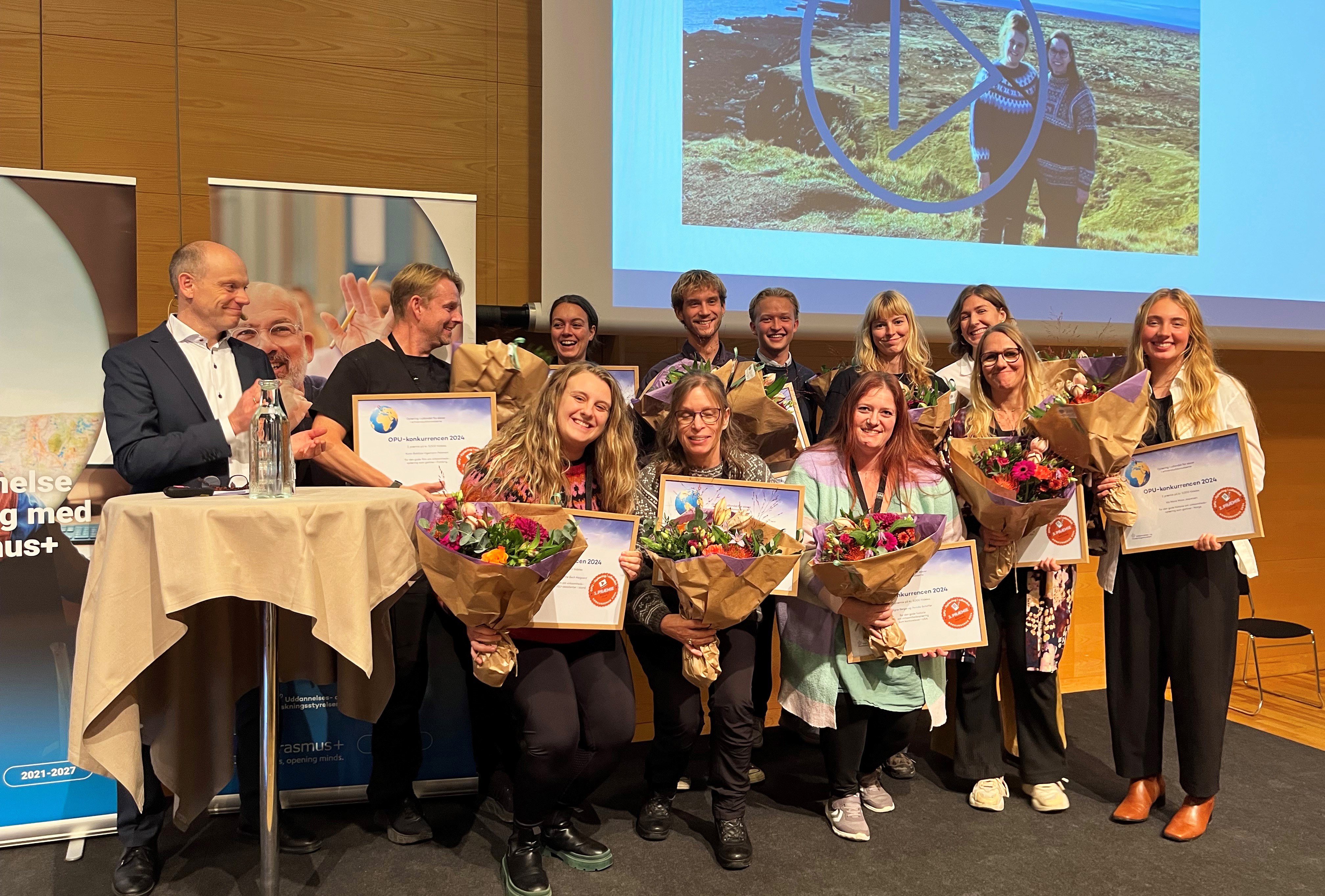 OPU-prisvindere 2024 Vindere af årets OPU-prisvindere