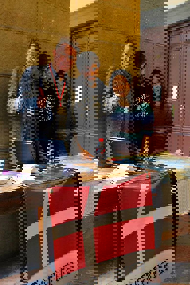 Niels Broen Niels Broen med de spanske studerende.