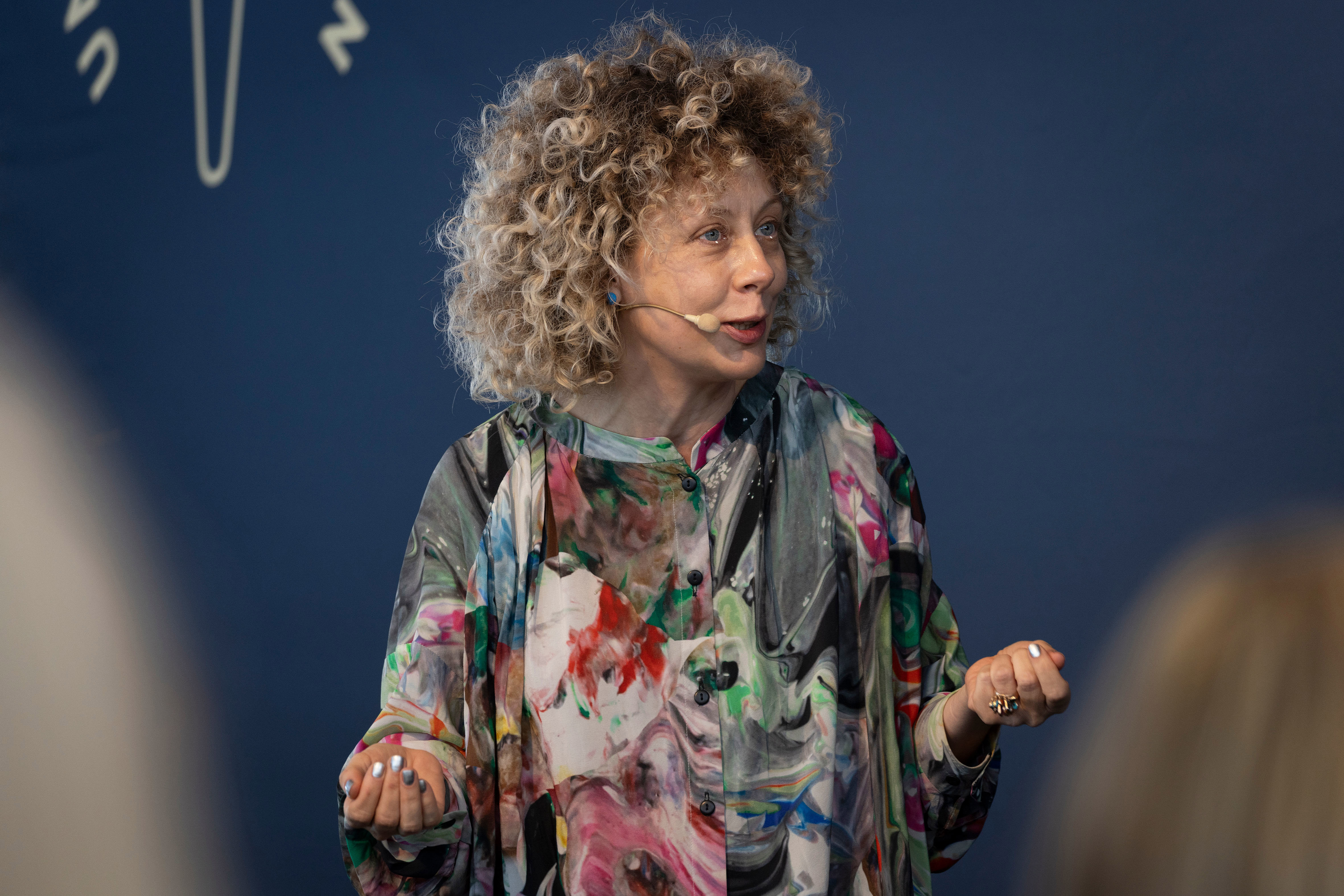 Prismodtager Alicia Lazzaroni under prisuddelingen.