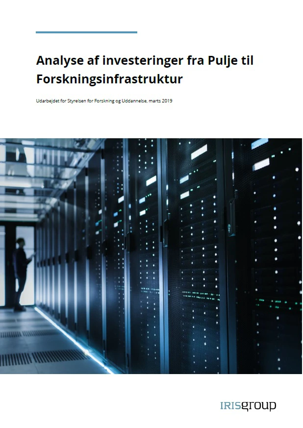 Analyse af investeringer fra Pulje til Forskningsinfrastruktur ...